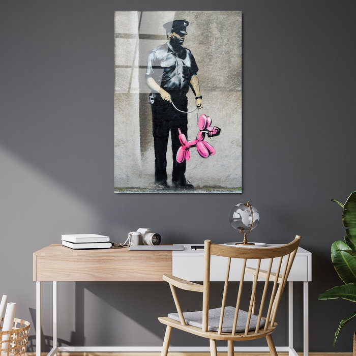 Wallity Cuadro Decorativo Banksy UV-506 45 x 65 cm Wallity Cuadro Decorativo Banksy UV-506 45 x 65 cm